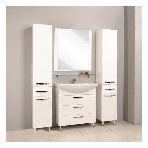 Тумба AQUATON Ария 80 Н (Смайл-80) белый (1A141301AA010) без раковины