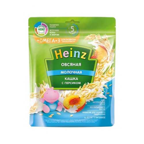 Каша молочная Heinz Овсяная с персиком с 5 мес. 200 г