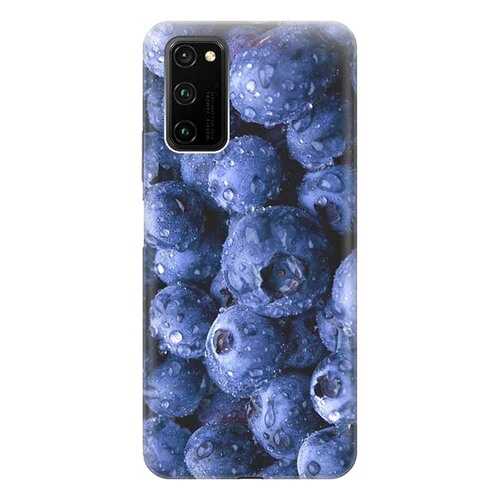 Чехол RE:PA для Honor View 30 Pro с принтом Черника