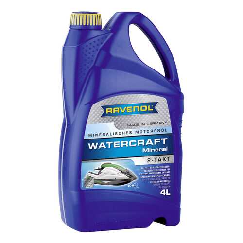 Моторное масло Ravenol Watercraft Mineral 2-Takt 5W-30 4л