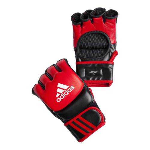 Перчатки для смешанных единоборств Adidas Ultimate Fight красно-черные S