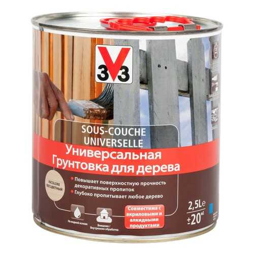 Пропитка для дерева V33 Универсальная 5л (105360)