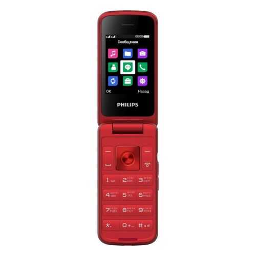 Мобильный телефон Philips Xenium E255 Red