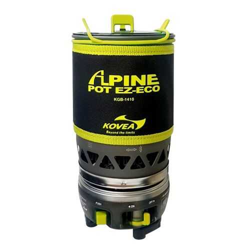 Туристическая горелка газовая Kovea Alpine Pot Ez-Eco