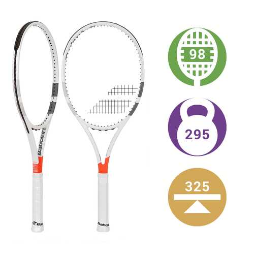 Ракетка для большого тенниса Babolat Pure Strike VS белая