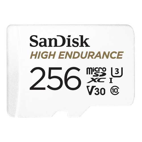 Карта памяти SanDisk microSDXC Class 10 UHS-I U3 V30 High Endurance Video Monitoring Card