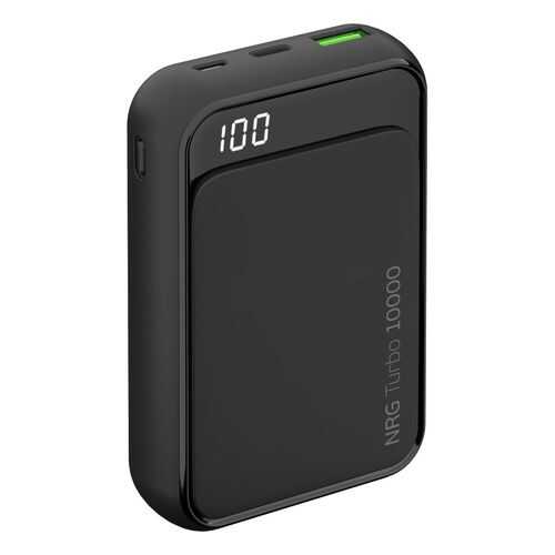 Внешний аккумулятор Deppa NRG Turbo Compact 10000mAh, QC 3.0, Black (33555)