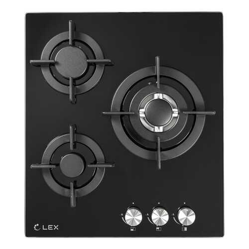 Встраиваемая варочная панель газовая LEX GVG 430 BL Black