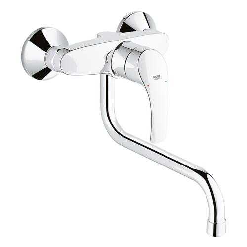 Смеситель для кухонной мойки Grohe Eurosmart New 32224002 серебристый