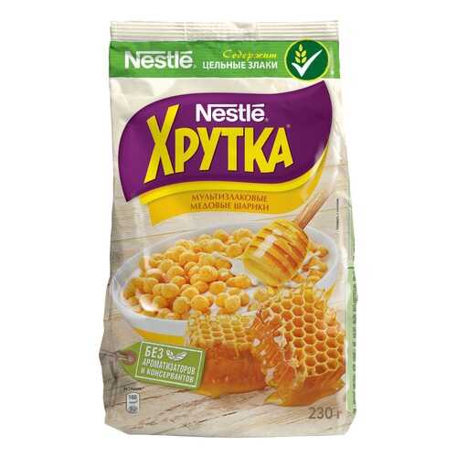 Готовые завтраки Nestle медовые шарики хрутка 230 г