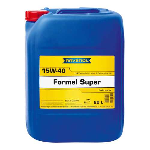 Моторное масло Ravenol Formel Super SAE 15W-40 20л