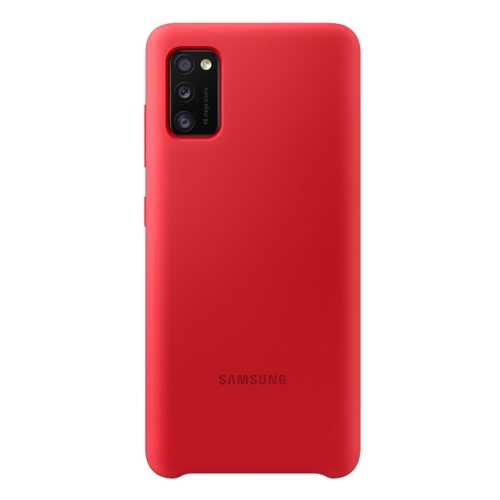 Чехол Samsung Silicone Cover для Galaxy A41 Red