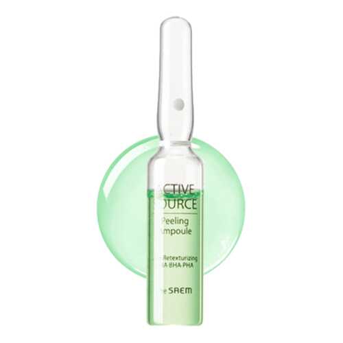 Сыворотка для лица The Saem Active Source Peeling Ampoule 2 мл * 1 шт