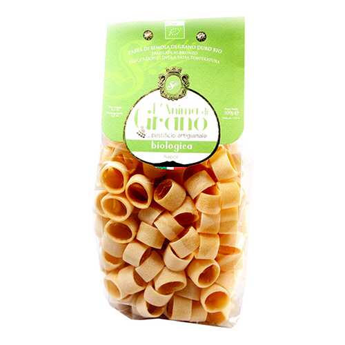Паста из твердых сортов пшеницы La Bottega Calamarata bio L`oro Di Gragnano 500 г