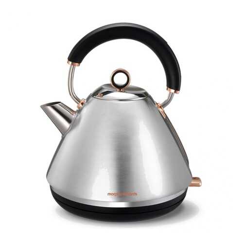 Чайник электрический Morphy Richards Accents Pyramid Rose Gold and Brushed
