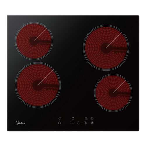 Встраиваемая варочная панель электрическая Midea MCH64160 Black