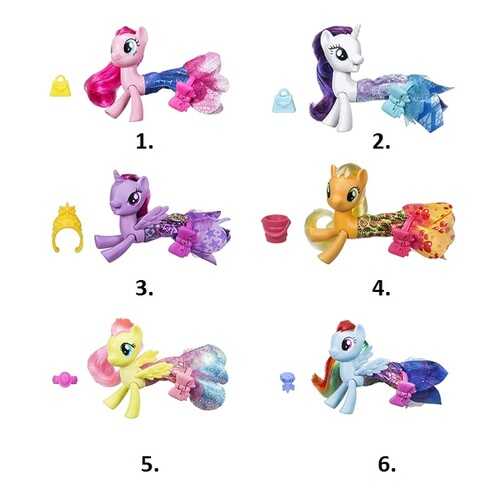 Фигурка My little Pony My Little Pony Мерцание. Пони в волшебных платьях в ассортименте