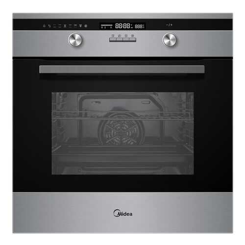 Встраиваемый электрический духовой шкаф Midea MO781E4CX Silver/Black