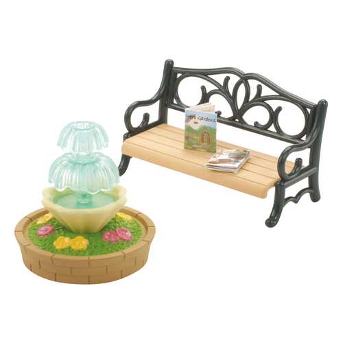 Игровой набор Sylvanian Families Фонтан и скамейка