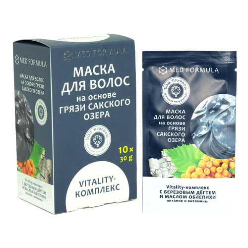 Маска для волос ДОМ ПРИРОДЫ Энергия и Сила 300 г