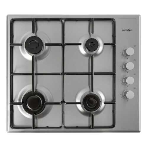 Встраиваемая варочная панель газовая Simfer H60Q40M511 Silver