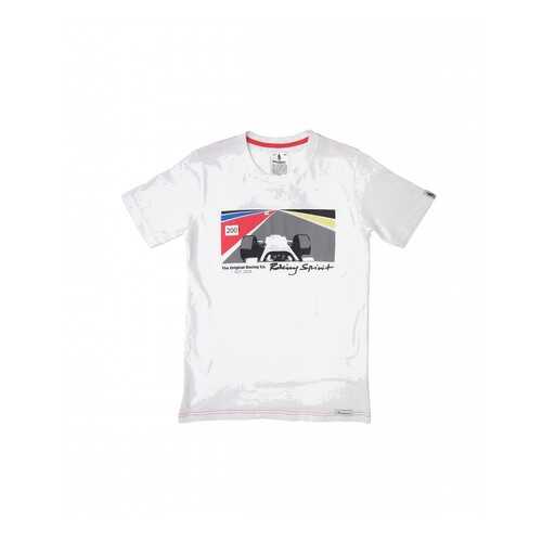 Футболка Crew Neck Short Sleeves Turn White размер XL OMP Racing RS/TS/0010/020/xl