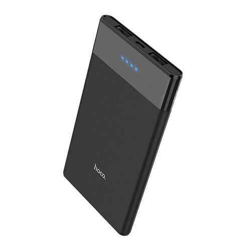Внешний аккумулятор Hoco B35D Entourage Black 2 порта USB 1А 5000 мАч Black