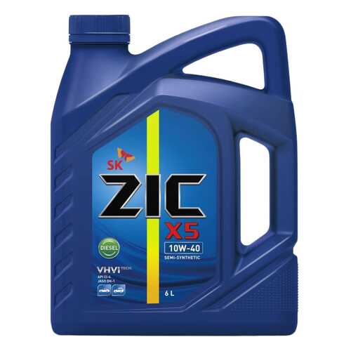 Моторное масло Zic X5 Diesel 10W-40 6л