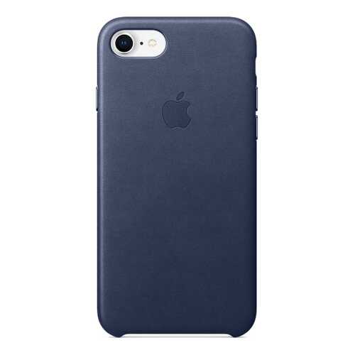 Кейс для Apple iPhone 8 / 7 Leather Midnight Blue (MQH82ZM/A)