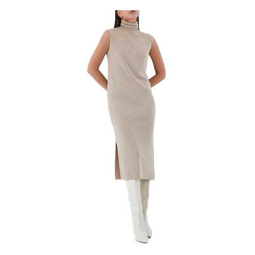 Платье-водолазка женское ZARINA 328600500 коричневое S