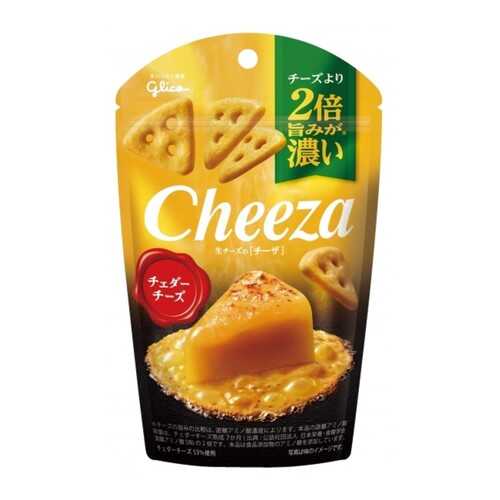 Печенье-снек Glico Cheeza с сыром чедером 40 г