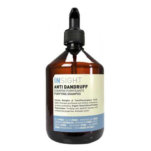 Шампунь против перхоти Insight Anti-dandruff 400 мл