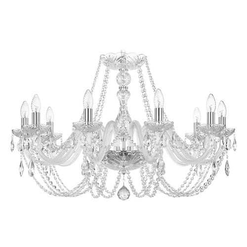Люстра хрустальная 101/10/300 Ni Bohemia Ivele Crystal