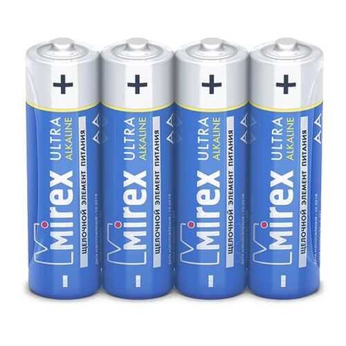 Батарейка щелочная Mirex LR6/AA 1,5V 4 шт