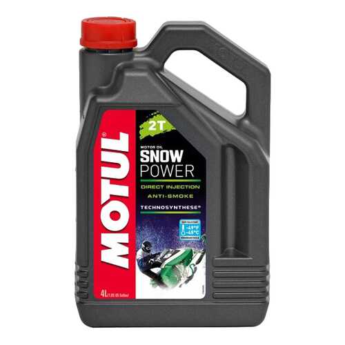 Моторное масло Motul Snowpower 2T 5W-30 4л