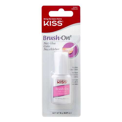 Клей для ногтей Kiss Brush-On Nail Glue 5 г