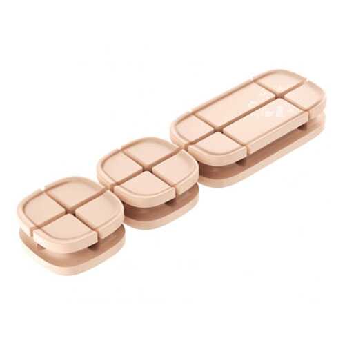 Держатель-зажим Baseus Cross Peas Cable Clip Gold