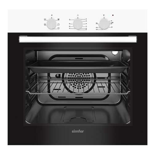 Встраиваемый электрический духовой шкаф Simfer B6EW16011 White