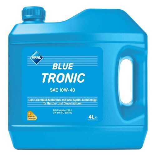 Моторное масло Aral BlueTronic SAE 10W-40 4л