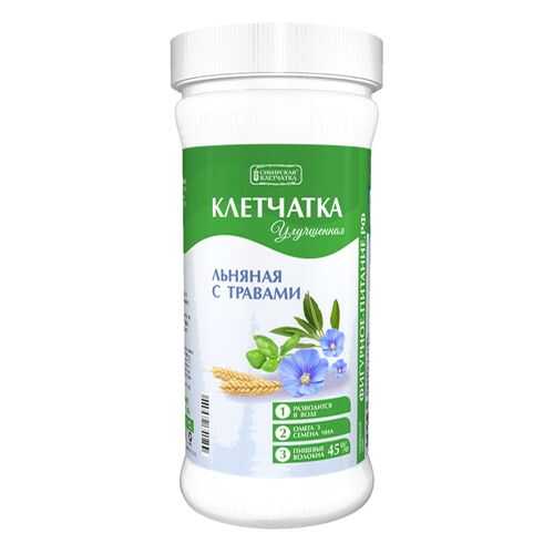 Клетчатка льняная с травами форте Сибирская клетчатка 200 г