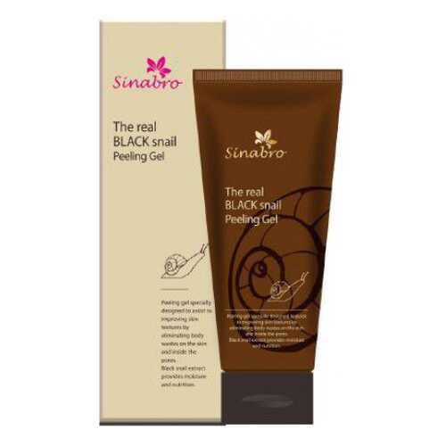 Скраб для лица Sinabro The Real Black Snail Peeling Gel 50 мл