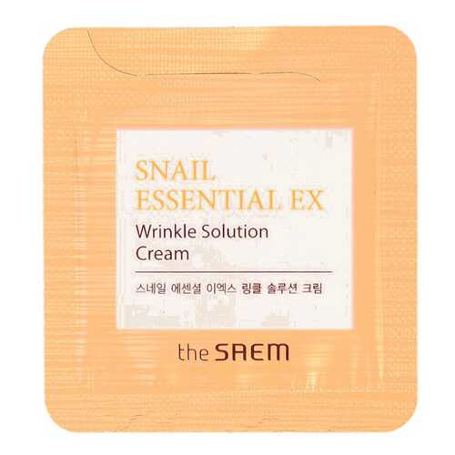 Крем для лица The Saem Snail Essential Ex Wrinkle Solution Cream 1 мл