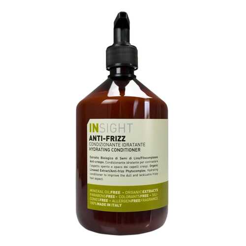 Кондиционер для волос Insight Anti-Frizz Разглаживающий для непослушных волос, 400 мл