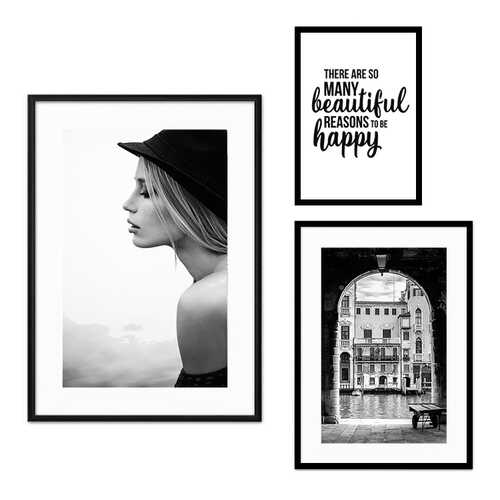 Набор постеров Коллаж Fashion №51 80х80 см
