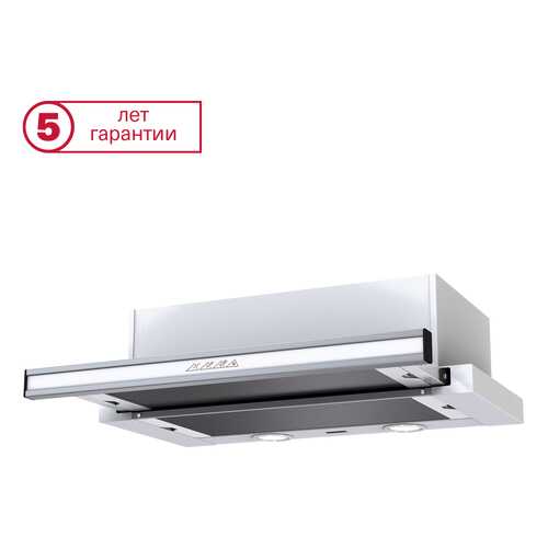 Вытяжка встраиваемая KRONAsteel Paola 600 Silver/White