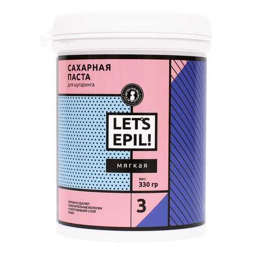 Сахарная паста для депиляции Мягкая Let's Epil 0,33 кг
