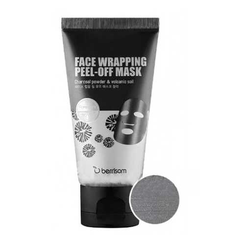 Маска-пленка для лица Berrisom Face Wrapping peel off pack – Black 50мл
