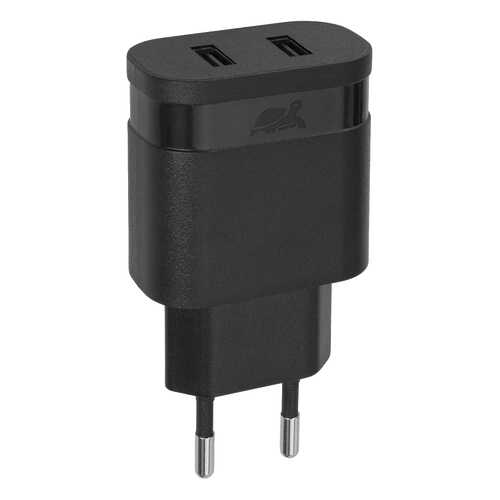 Сетевое зарядное устройство RivaCase 2 USB 2,4A Black