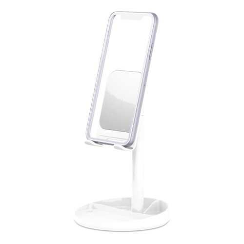 Держатель мобильного телефона Wiwu Mirror Desktop Stand ZM201 белый