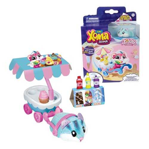 Игровой набор 1TOY Хома Дома Тележка холодильник для мороженого
